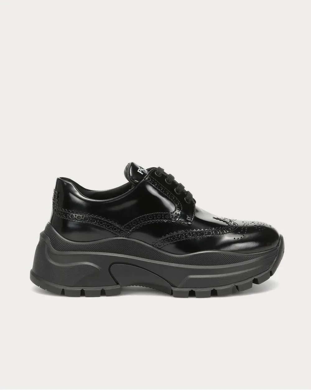 Leather nero Low Top Sneakers