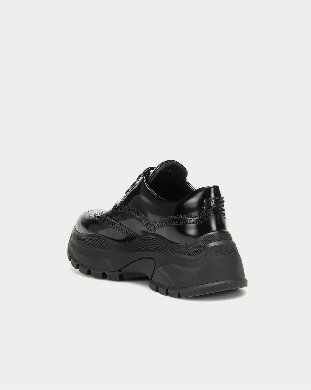 Leather nero Low Top Sneakers