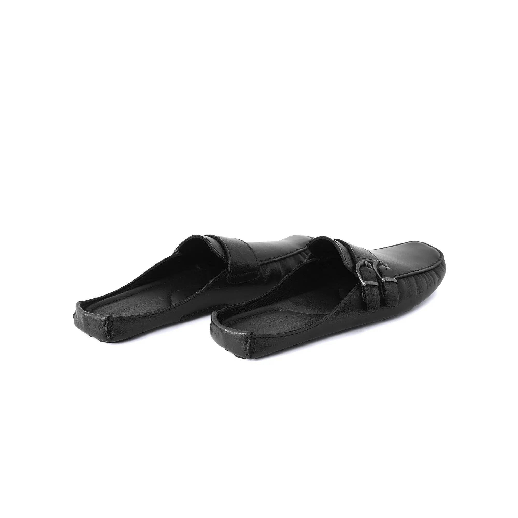 Men's Calf Leather Handmade Driving Shoes M11000