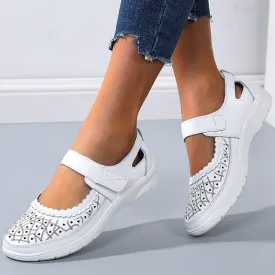 Nanccy Cutout Comfort Soft Sole Casual Shoes