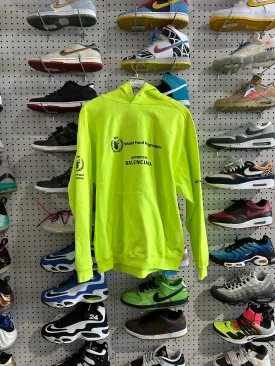 NEW Balenciaga WFP Hoodie - Yellow  Size Small
