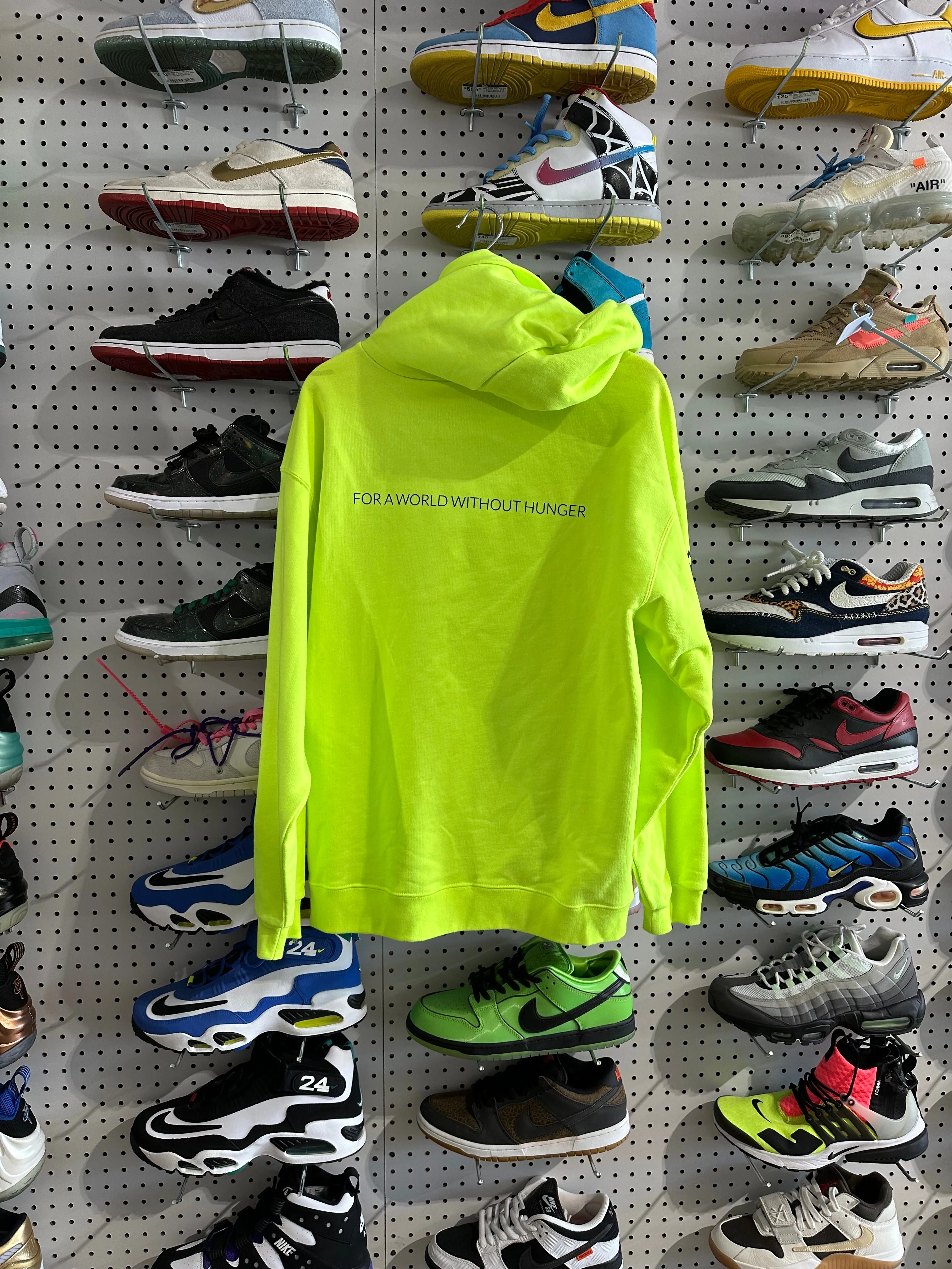 NEW Balenciaga WFP Hoodie - Yellow  Size Small