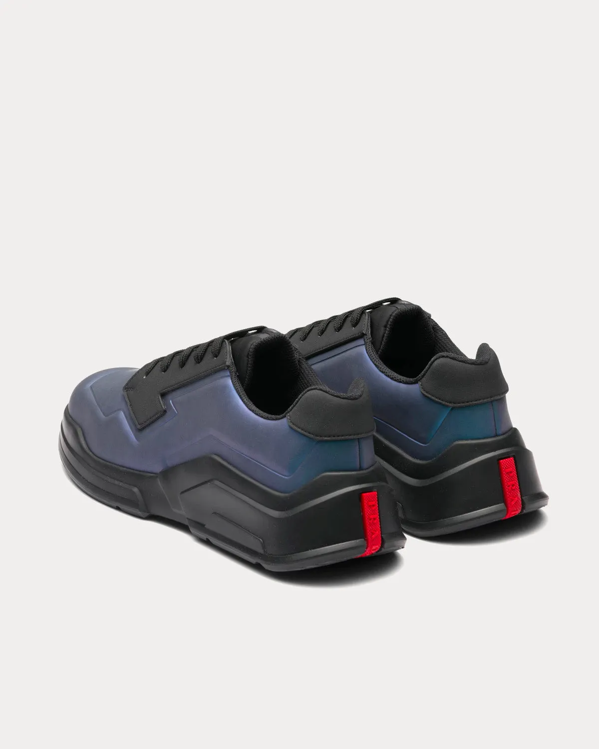 Polarius Black / Iridescent Low Top Sneakers