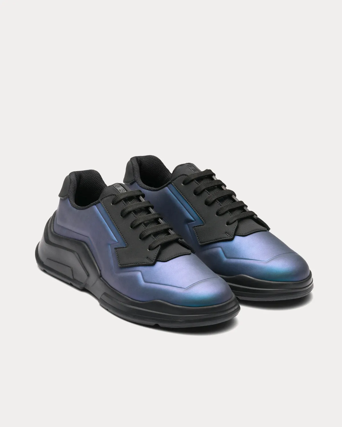 Polarius Black / Iridescent Low Top Sneakers