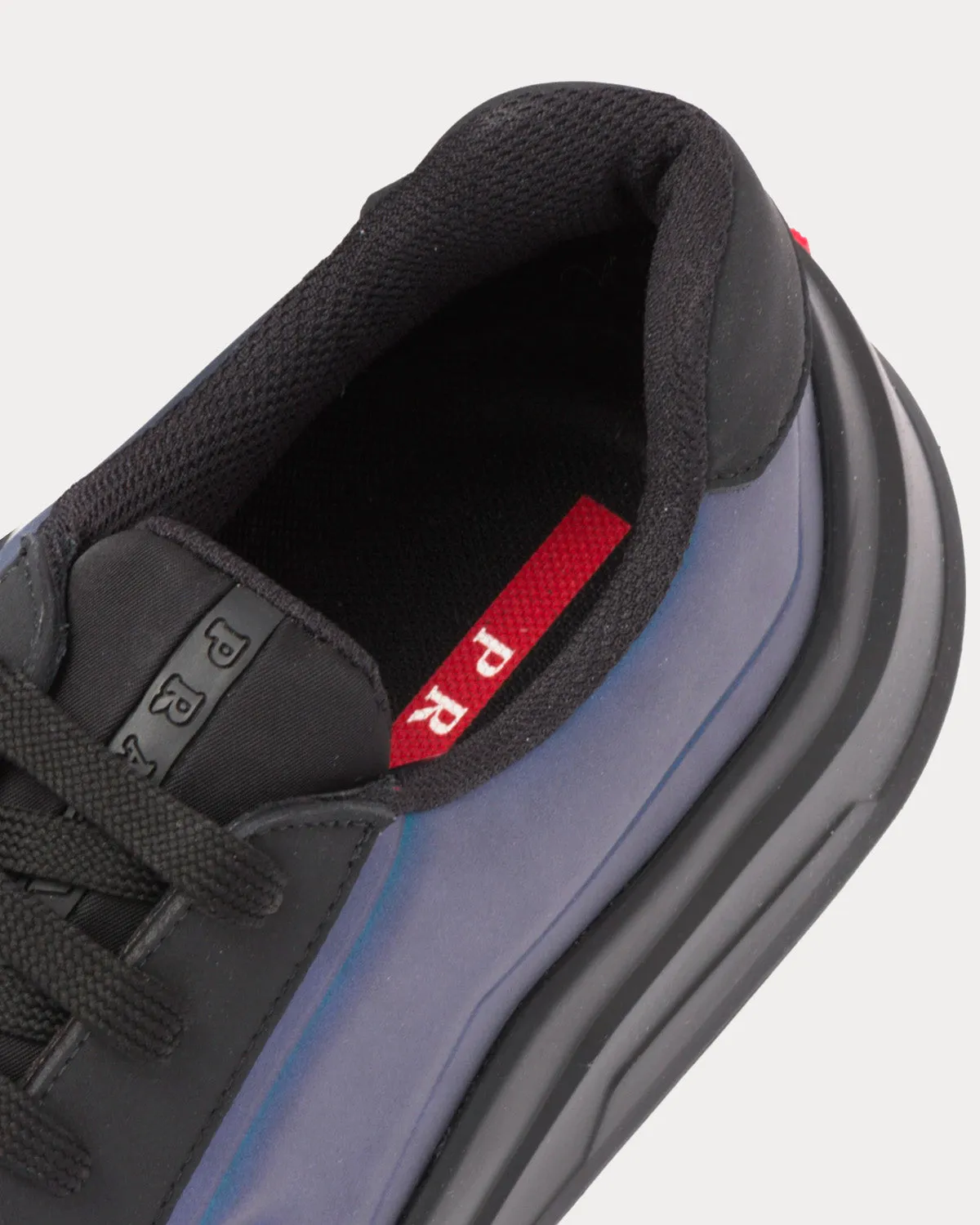 Polarius Black / Iridescent Low Top Sneakers