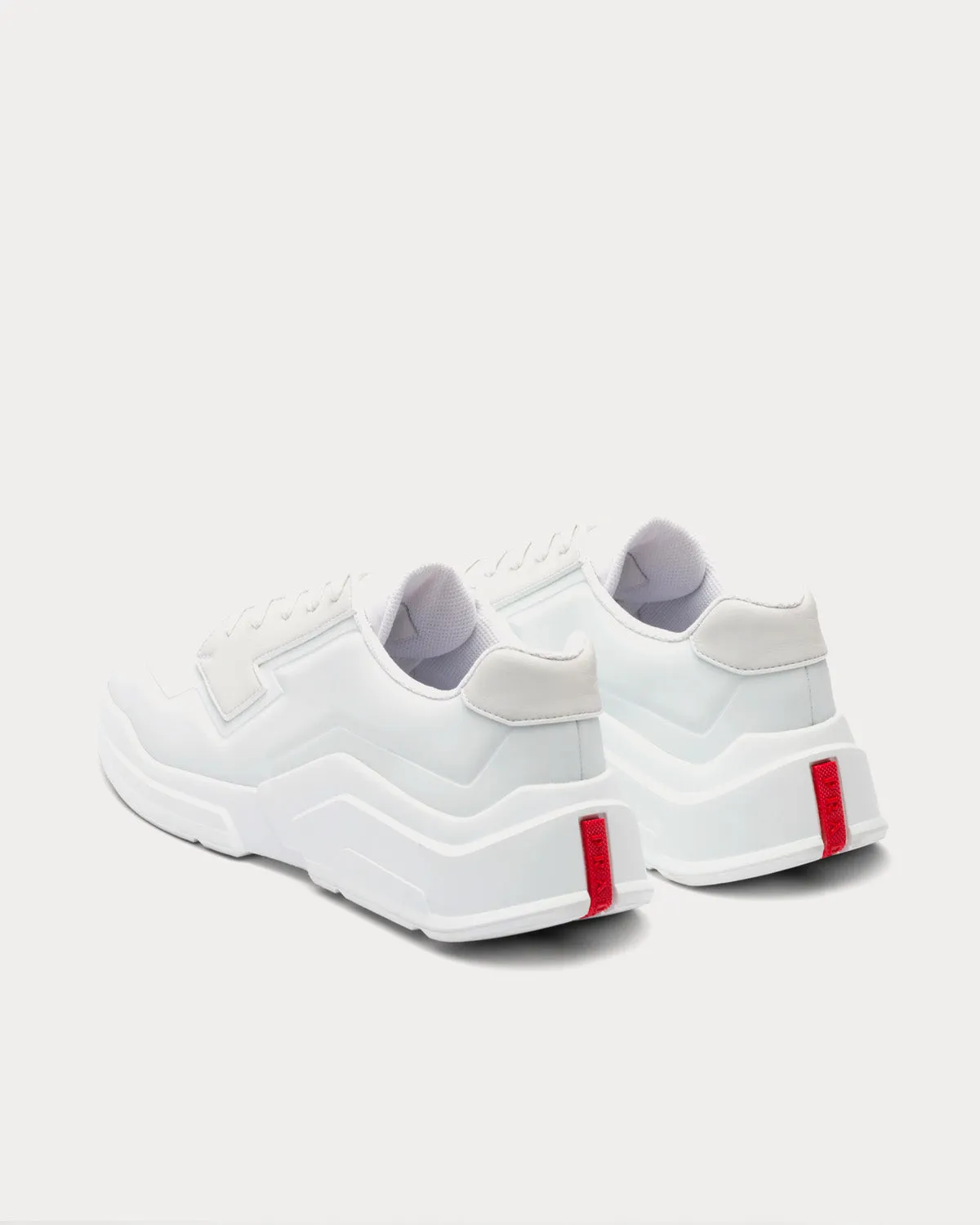 Polarius White Low Top Sneakers