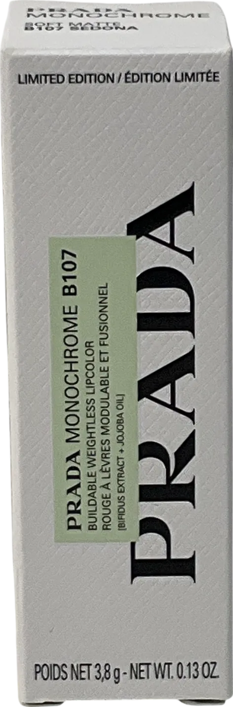 Prada Monochrome Soft Matte Lipstick 107 3.8