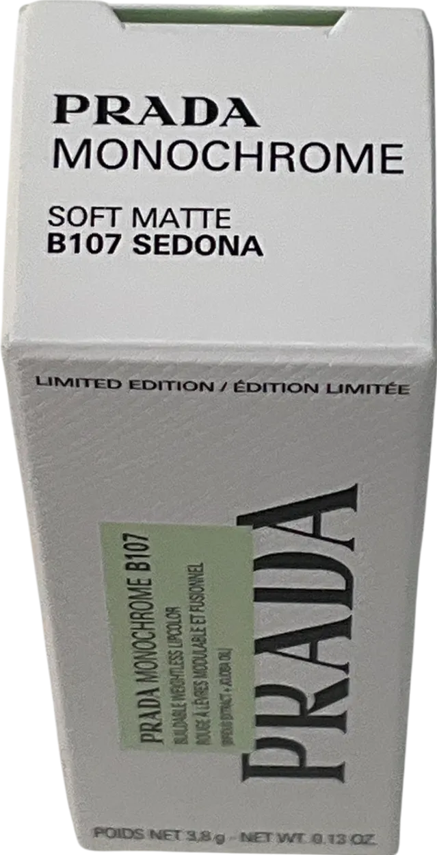 Prada Monochrome Soft Matte Lipstick 107 3.8