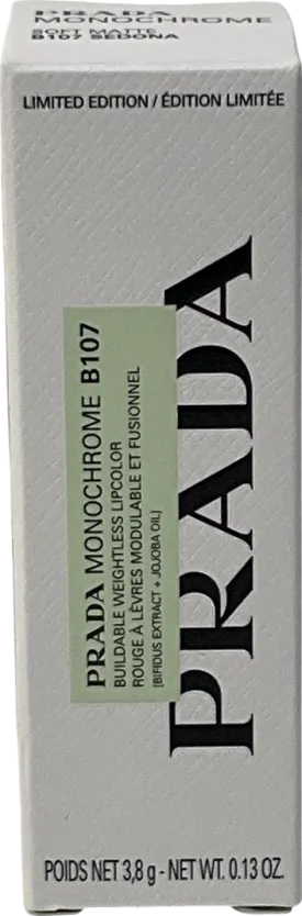 Prada Monochrome Soft Matte Lipstick 107 3.8