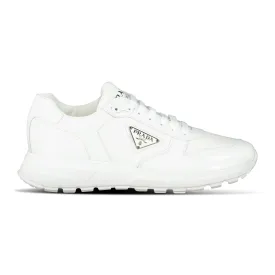 Prada Prax 01 Full Leather Sneakers White