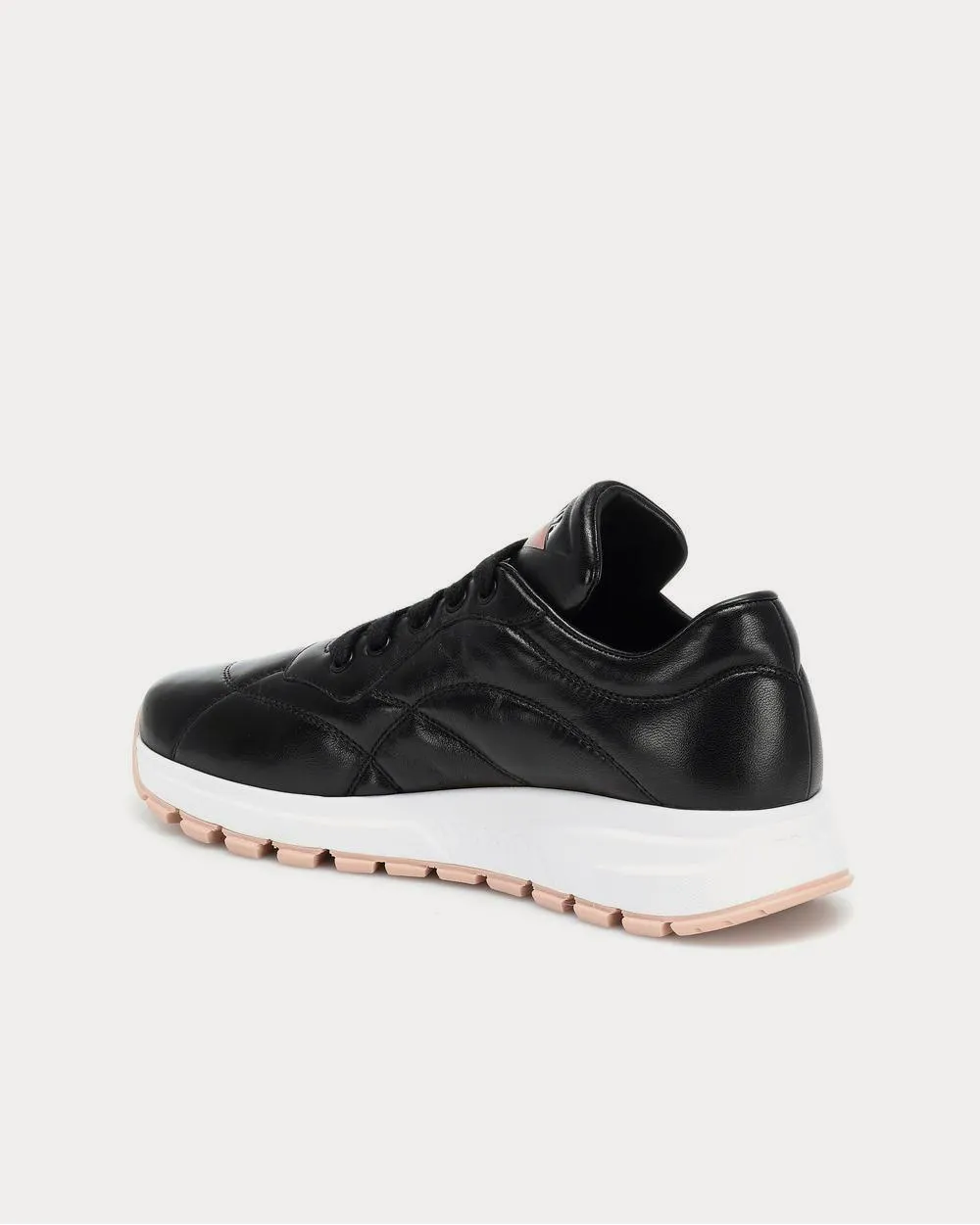 PRAX-01 leather Black Low Top Sneakers
