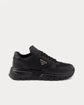 Prax 01 Re-Nylon Black Low Top Sneakers
