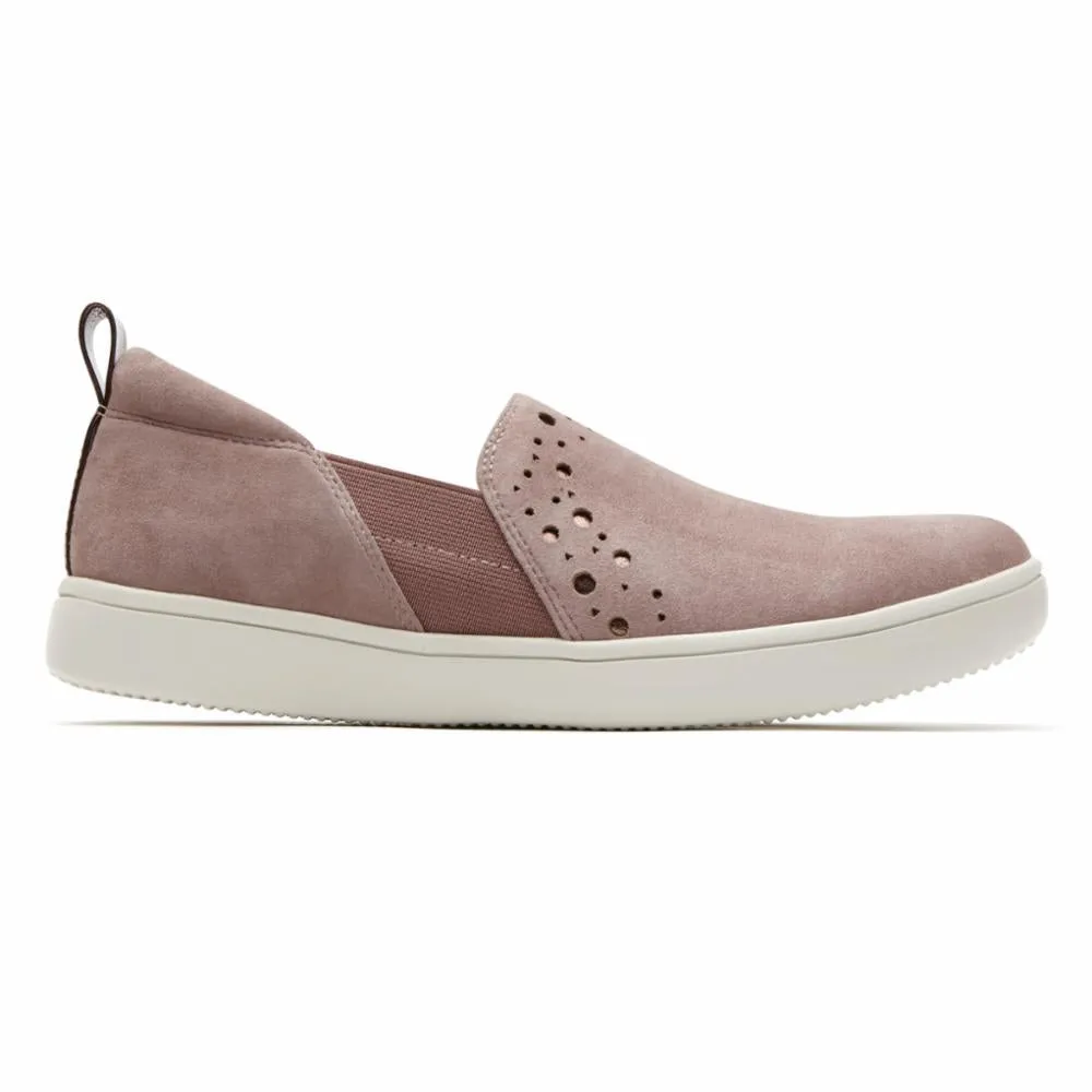 Rockport Women CITY LITE ARIELL DBL GORE PETAL/SUEDE