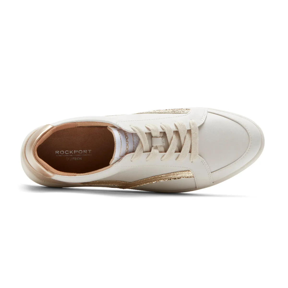 Rockport Women's TF Navya Retro Sneaker Party White CI9968