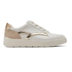 Rockport Women's TF Navya Retro Sneaker Party White CI9968