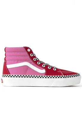 (TKNWVX) 2-Tone Sk8-Hi Platform 2 Shoe - Chili Pepper