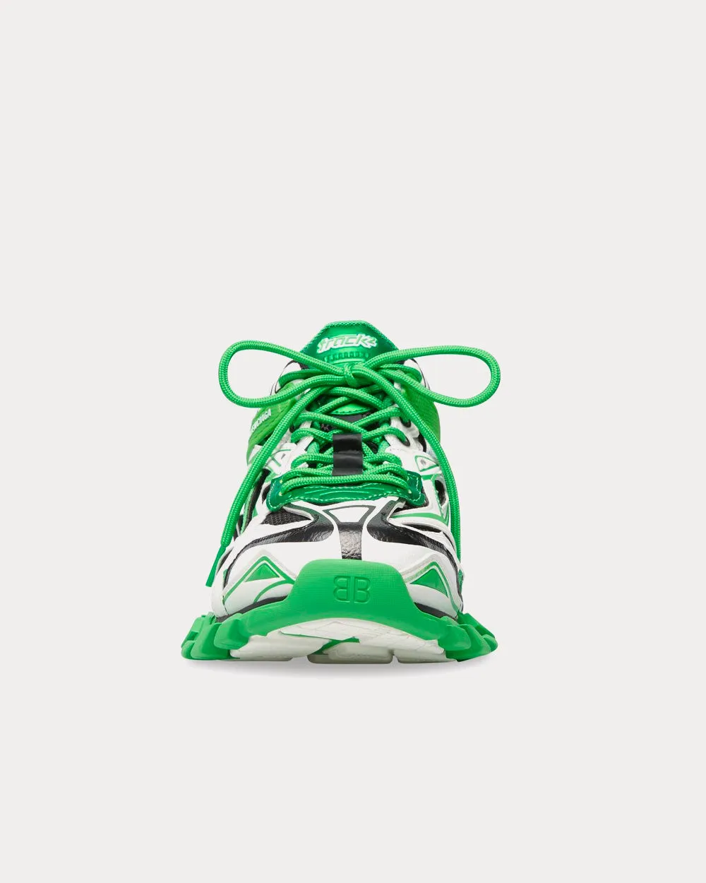 Track 2.0 White / Green / Black Low Top Sneakers
