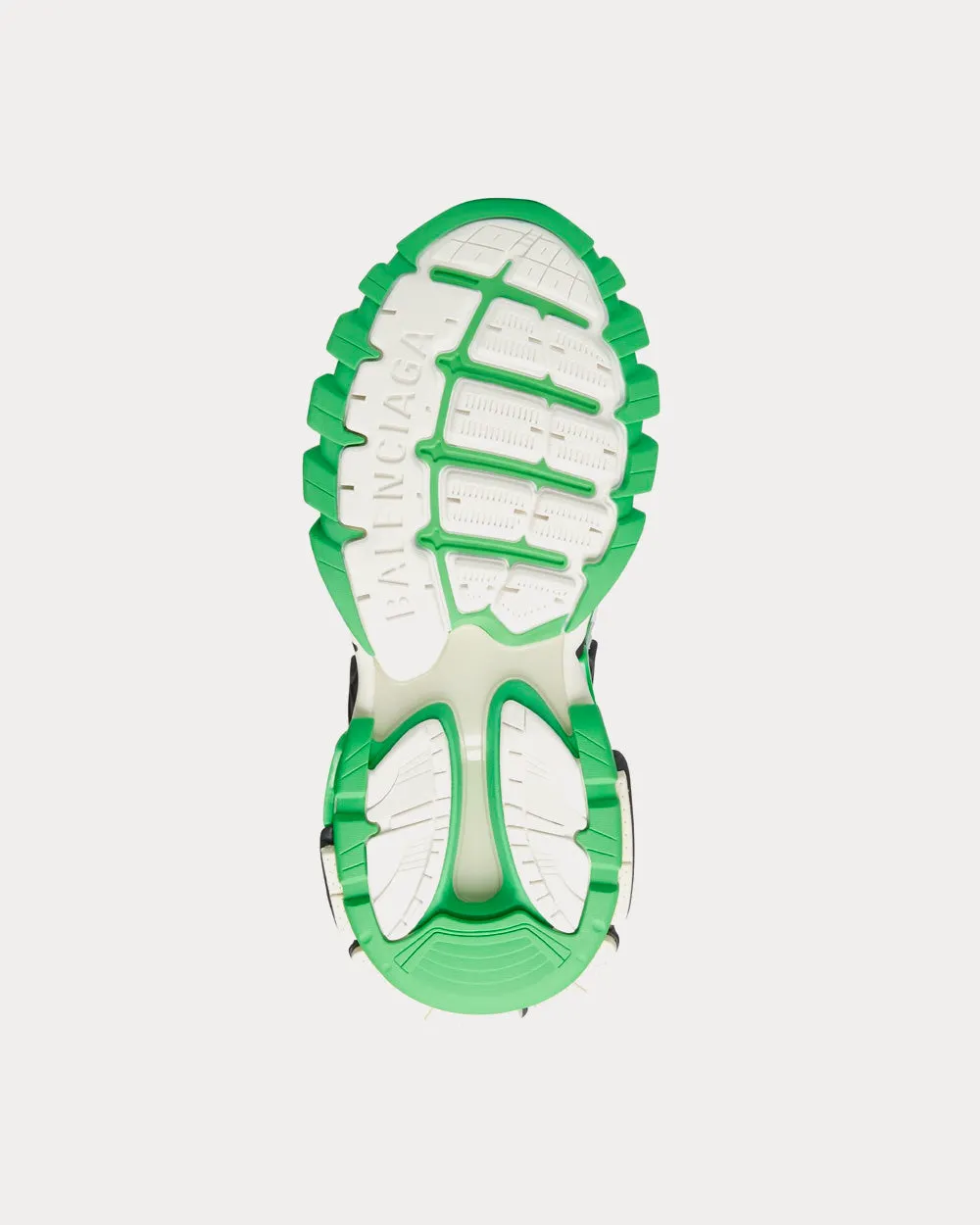 Track 2.0 White / Green / Black Low Top Sneakers