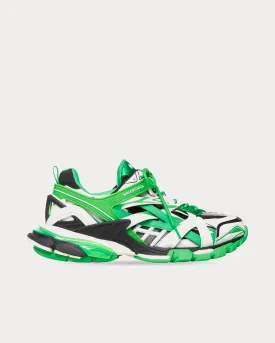 Track 2.0 White / Green / Black Low Top Sneakers