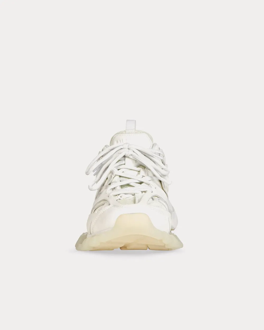 Track Dark Mesh & Nylon White Glow Low Top Sneakers