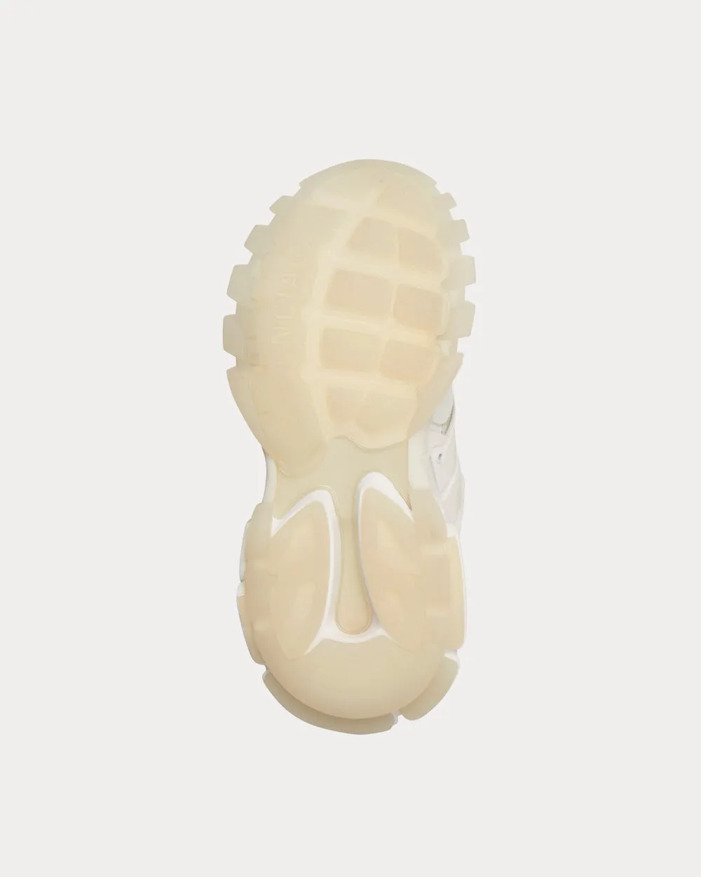 Track Dark Mesh & Nylon White Glow Low Top Sneakers