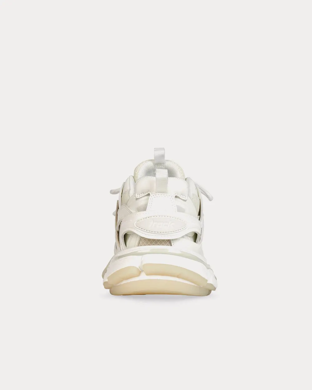 Track Dark Mesh & Nylon White Glow Low Top Sneakers