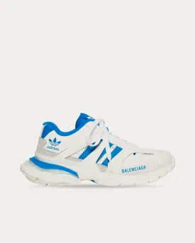 Track Forum White / Blue Low Top Sneakers