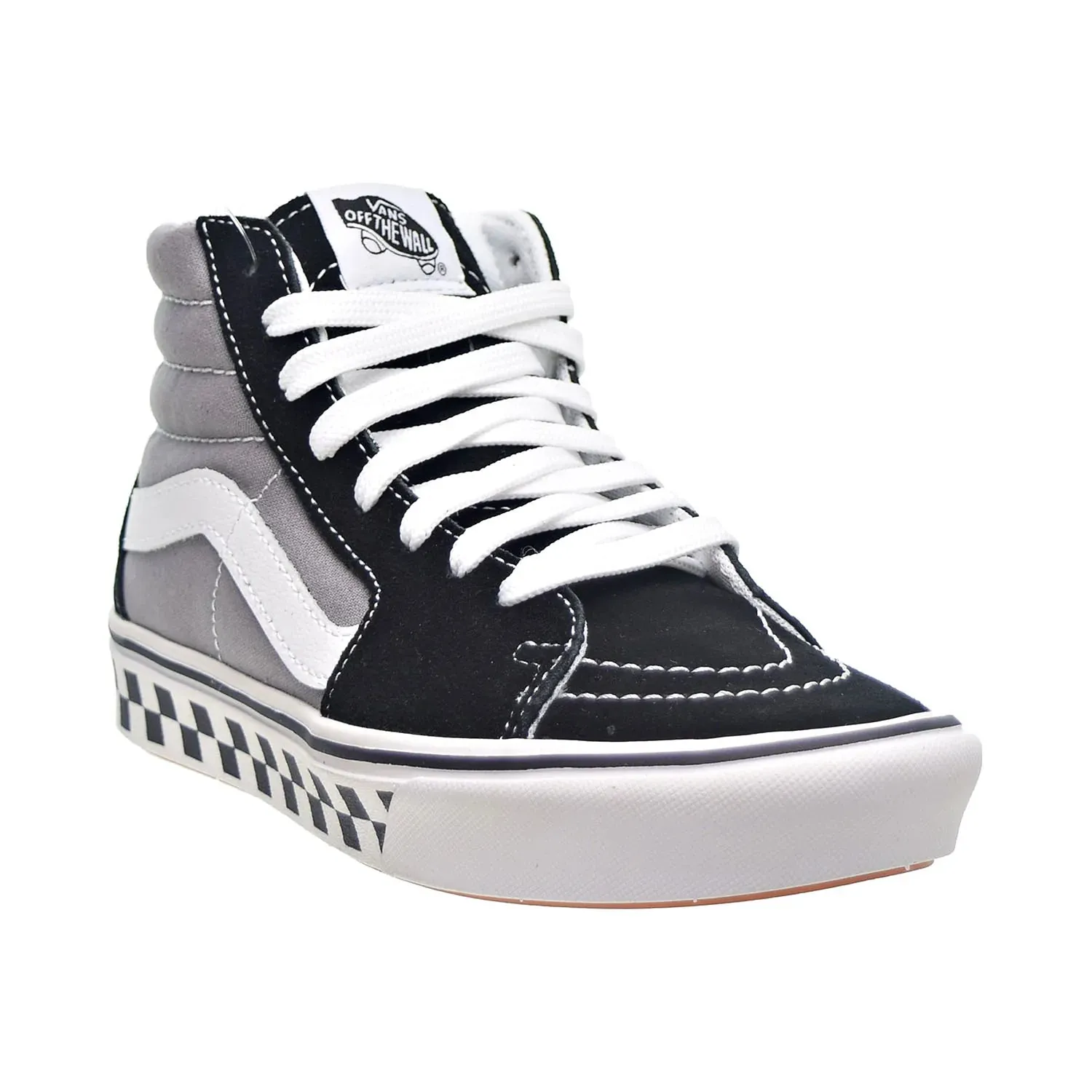 Vans Comfycush Sk8-Hi Men's Shoes Black/Frost Grey