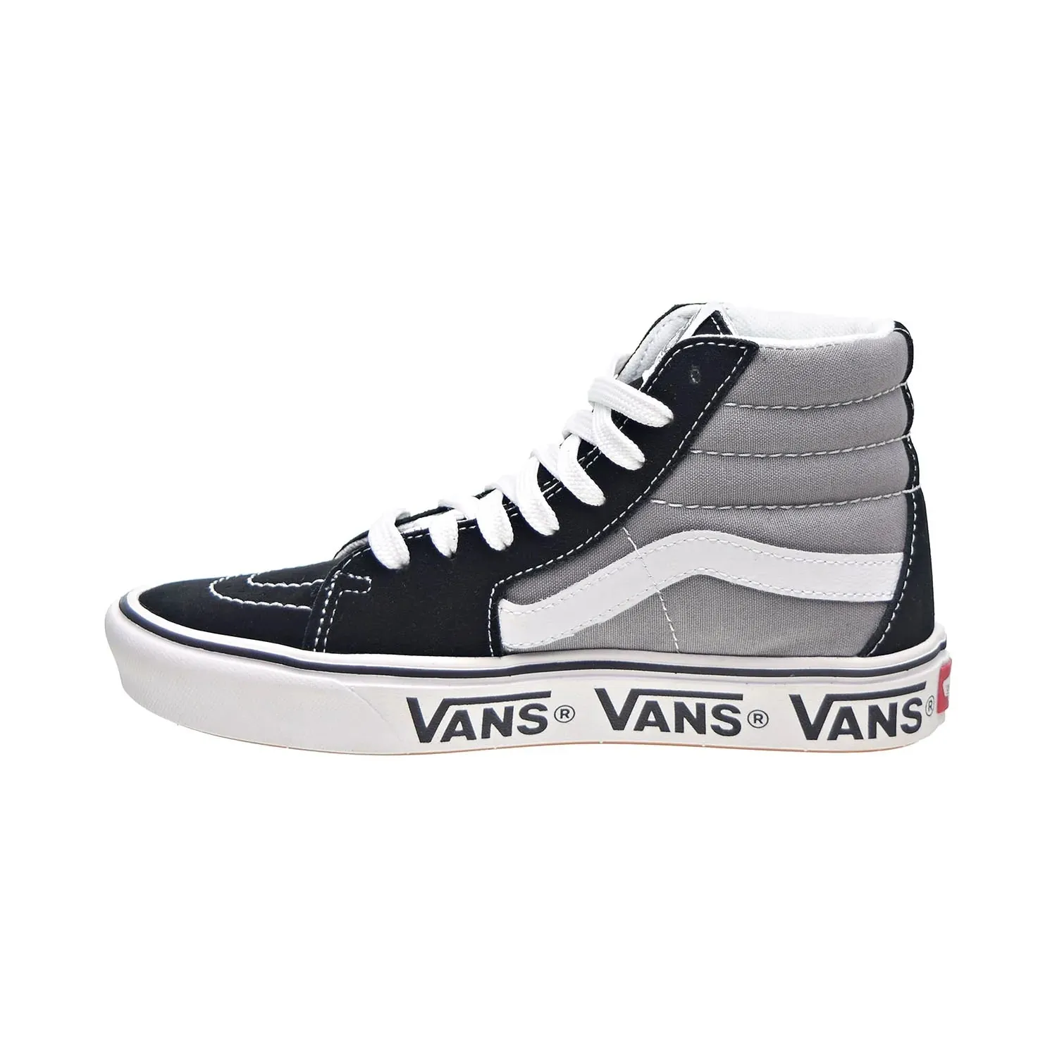 Vans Comfycush Sk8-Hi Men's Shoes Black/Frost Grey
