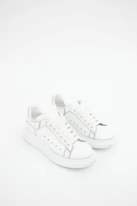 White & Silver Larry Sneaker